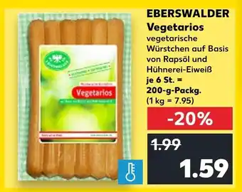 Kaufland Eberswalder vegetarios Angebot