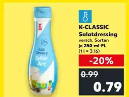Kaufland K-classic salatdressing Angebot