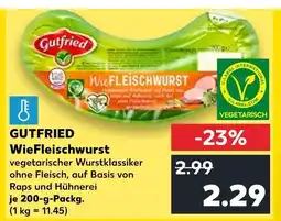 Kaufland Gutfried wiefleischwurst Angebot