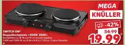 Kaufland Switch on doppelkochplatte sodk 2500 Angebot