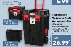 Kaufland Kistenberg modularer profi-werkzeugtrolley 'heavy' Angebot