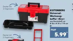 Kaufland Kistenberg universal-werkzeugkoffer evo Angebot