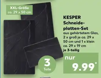 Kaufland Kesper schneideplatten-set Angebot