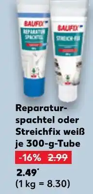 Kaufland Baufix reparaturspachtel Angebot