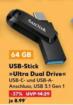 Kaufland Sandisk usb-stick ultra dual drive Angebot