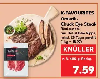 Kaufland K-favourites amerik. chuck eye steak Angebot