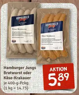 nahkauf Hamburger jungs feine bratwurst Angebot