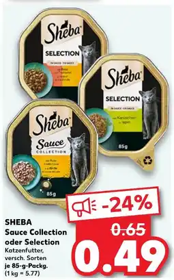 Kaufland Sheba sauce collection Angebot
