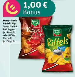 nahkauf Funny-frisch kessel chips sweet chili & red pepper Angebot