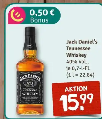nahkauf Jack daniel's tennessee whiskey Angebot