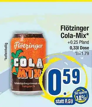 E-Center Flötzinger Cola-mix Angebot