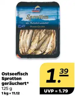 NETTO Ostseefisch Sprotten geräuchert Angebot