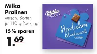 Handelshof Milka Pralinen 110g Angebot