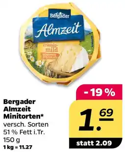 NETTO Bergader Almzeit Minitorten Angebot