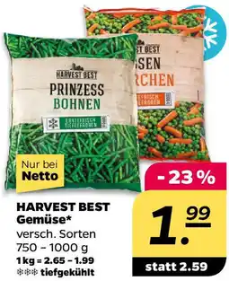 NETTO HARVEST BEST Gemüse Angebot