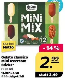 NETTO Gelato classico Mini Icecream Sticks Angebot