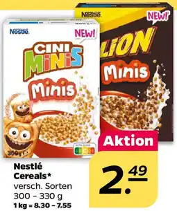 NETTO Nestlé Cereals Angebot