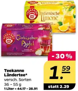 NETTO Teekanne Ländertee Angebot