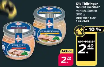 NETTO Die Thüringer Wurst im Glas Angebot