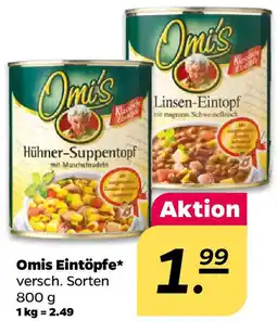 NETTO Omis Eintöpfe Angebot