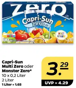 NETTO Capri-Sun Multi Zero oder Monster Zero Angebot