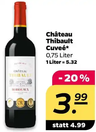 NETTO Château Thibault Cuveé Angebot