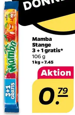 NETTO Mamba Stange 3+1 gratis Angebot