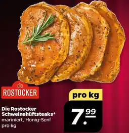 NETTO Die Rostocker Schweinehüftsteaks Angebot