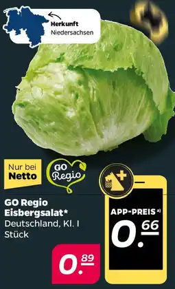 NETTO GO Regio Eisbergsalat Angebot