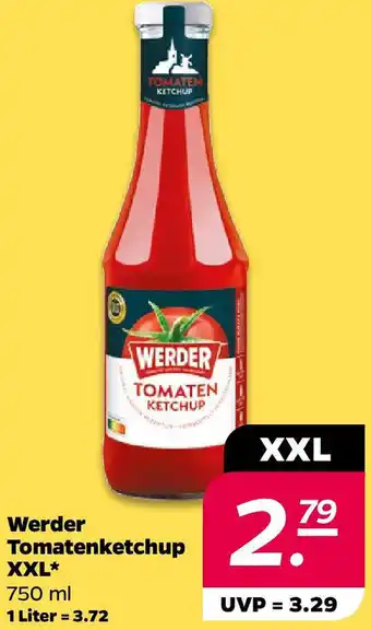 NETTO Werder Tomatenketchup XXL Angebot