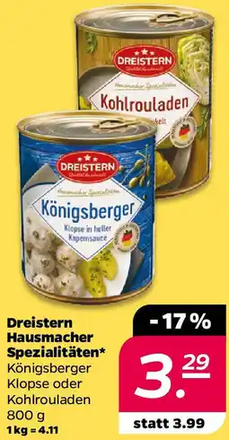 NETTO Dreistern Hausmacher Spezialitäten Angebot