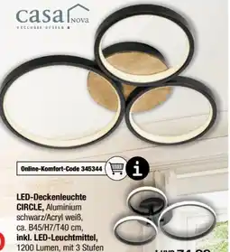 Ostermann Casa Nova LED-Deckenleuchte Circle Angebot