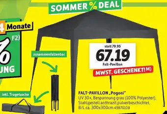 SCONTO FALT-PAVILLON „Pogoni" Angebot