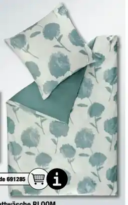 Ostermann Schöner Wohnen Satin Bettwäsche Bloom Angebot