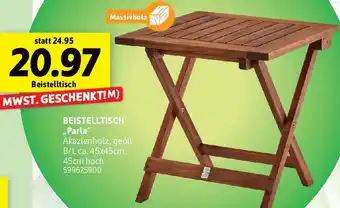 SCONTO BEISTELLTISCH „Parla" Angebot