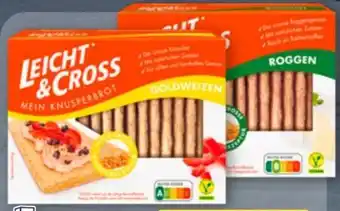 Aldi Nord Leicht&Cross Knusperbrot vegan Angebot
