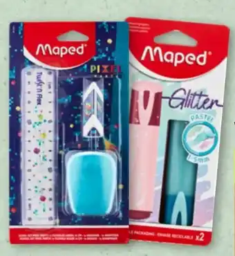 Aldi Nord Maped Schul-Set Pixel Angebot
