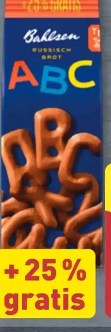 Aldi Nord Bahlsen ABC Russisch Brot Angebot
