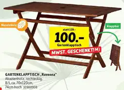 SCONTO GARTENKLAPPTISCH ,,Ravenna" Angebot