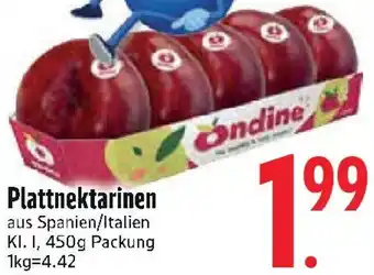 Edeka Plattnektarinen Angebot