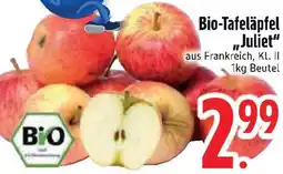Edeka Bio-Tafeläpfel ,,Juliet" Angebot