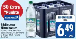 Edeka Adelholzener Mineralwasser Angebot
