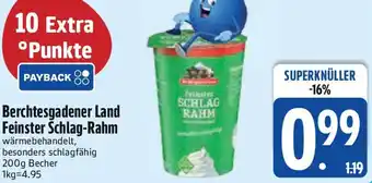 Edeka Berchtesgadener Land Feinster Schlag-Rahm Angebot