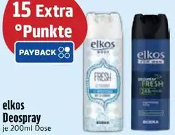 Edeka elkos Deospray Angebot