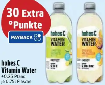 Edeka hohes C Vitamin Water Angebot