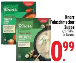 Edeka Knorr Feinschmecker Suppe Angebot