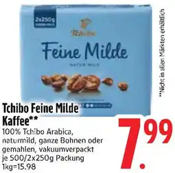 Edeka Tchibo Feine Milde Kaffee Angebot