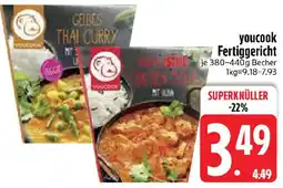 Edeka youcook Fertiggericht Angebot