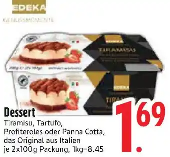 Edeka EDEKA GENUSSMOMENTE Dessert Angebot