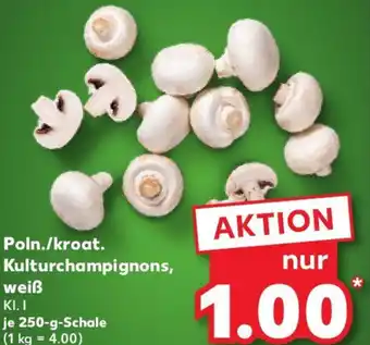 Kaufland Poln./kroat. Kulturchampignons, weiß Angebot
